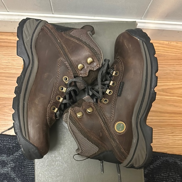 Timberland Brown Waterproof Winter Hiking Boots Women's sz 7 - Picture 7 of 9